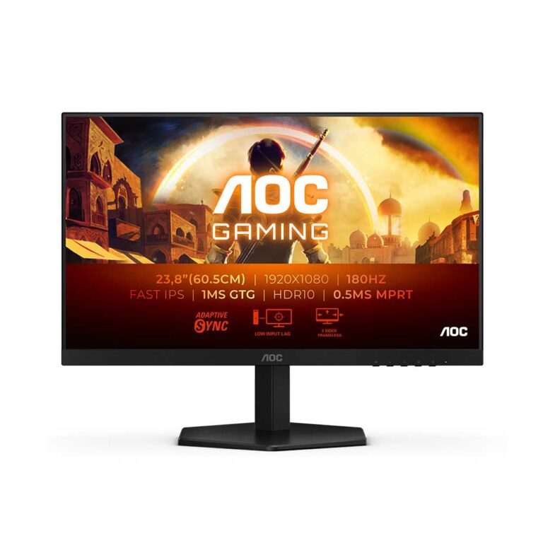 AOC 24G42E 23.8" FHD Fast IPS 180Hz Gaming Moniteur | 4038986642583