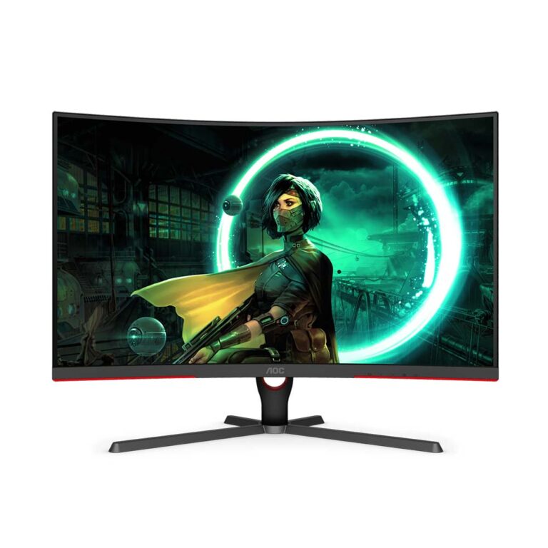 AOC C32G3E 1000R Curved Gaming Moniteur | M-C32G3E
