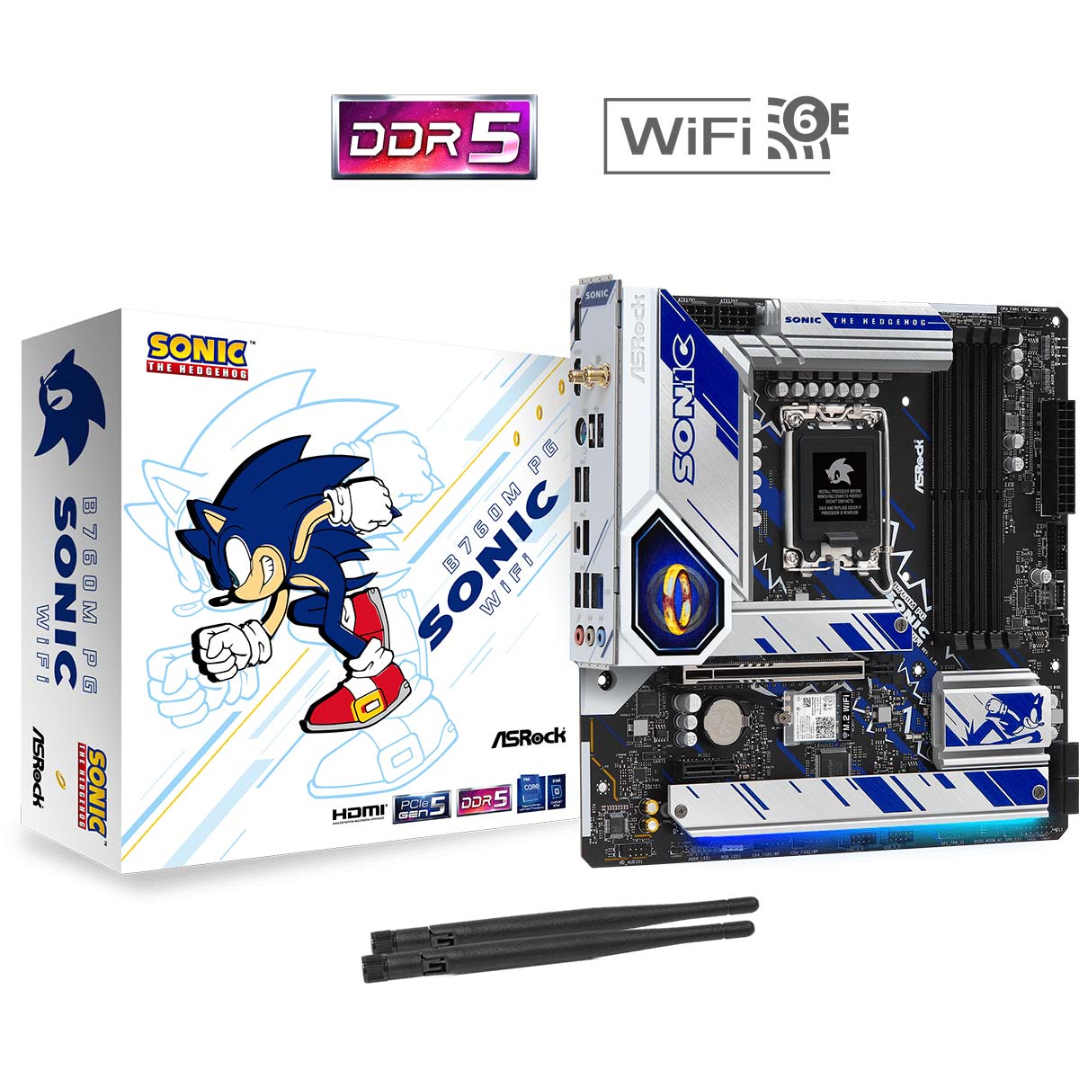 AsRock B760M PG SONIC WiFi Carte mère | B760M-PG-S