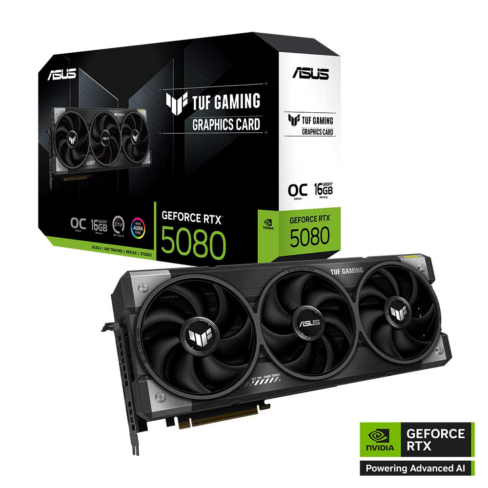 ASUS TUF Gaming GeForce RTX 5080 16GB GDDR7 | RTX5080-O16G