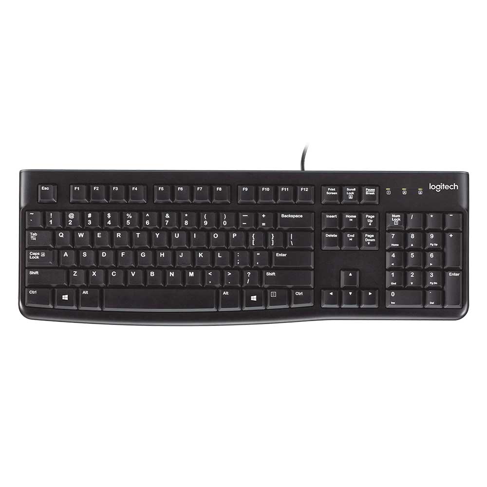 Clavier Logitech K120 standard USB (920-002488)