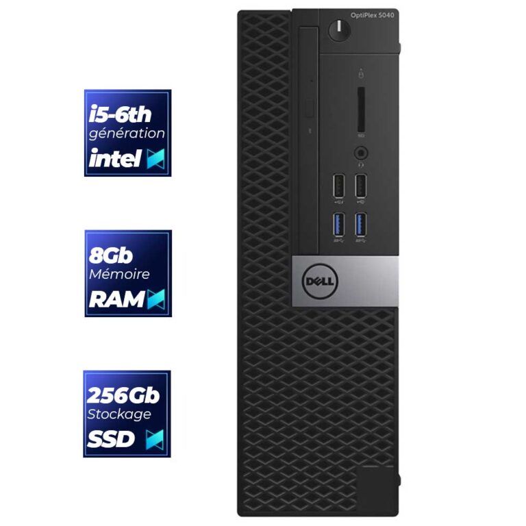 Dell Optiplex 5040 SFF i5 6ème génération | 5040-i5-66