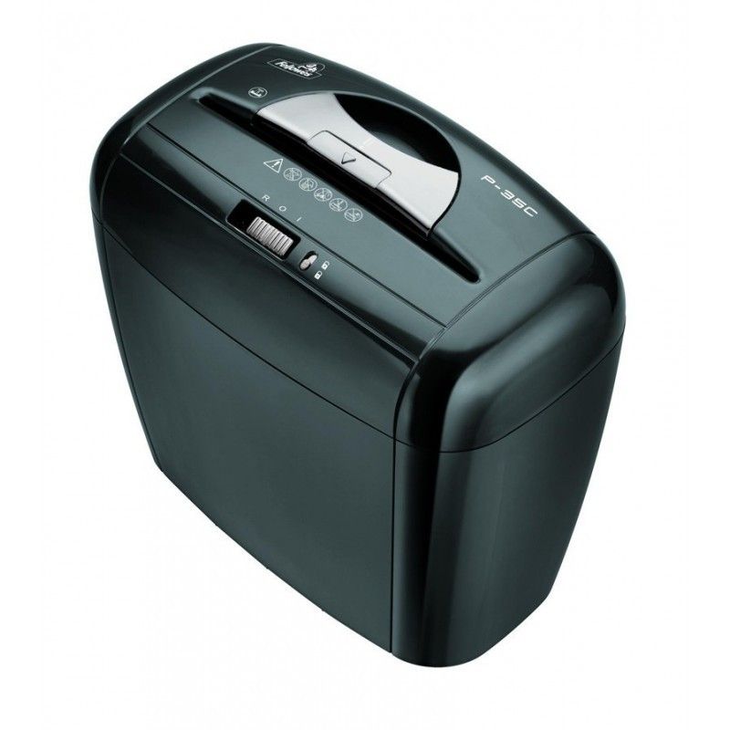 Destructeur Fellowes P35C coupe croisée Capacité 5 feuilles