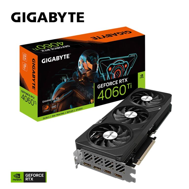 Gigabyte GeForce RTX 4060 Ti GAMING OC 8G | GV-N406TGAMING OC-8GD