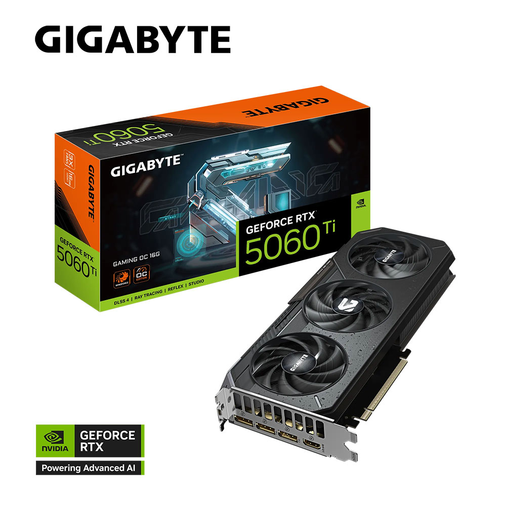 Gigabyte GeForce RTX 5060 Ti GAMING OC 16G | GV-N506TGAMING
