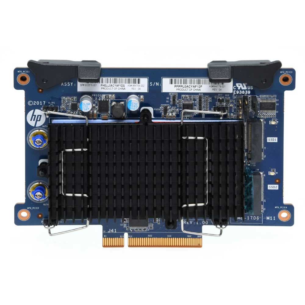 HP Z8 dual M.2 PCI 2xNVM Adaptateur | 933576-001