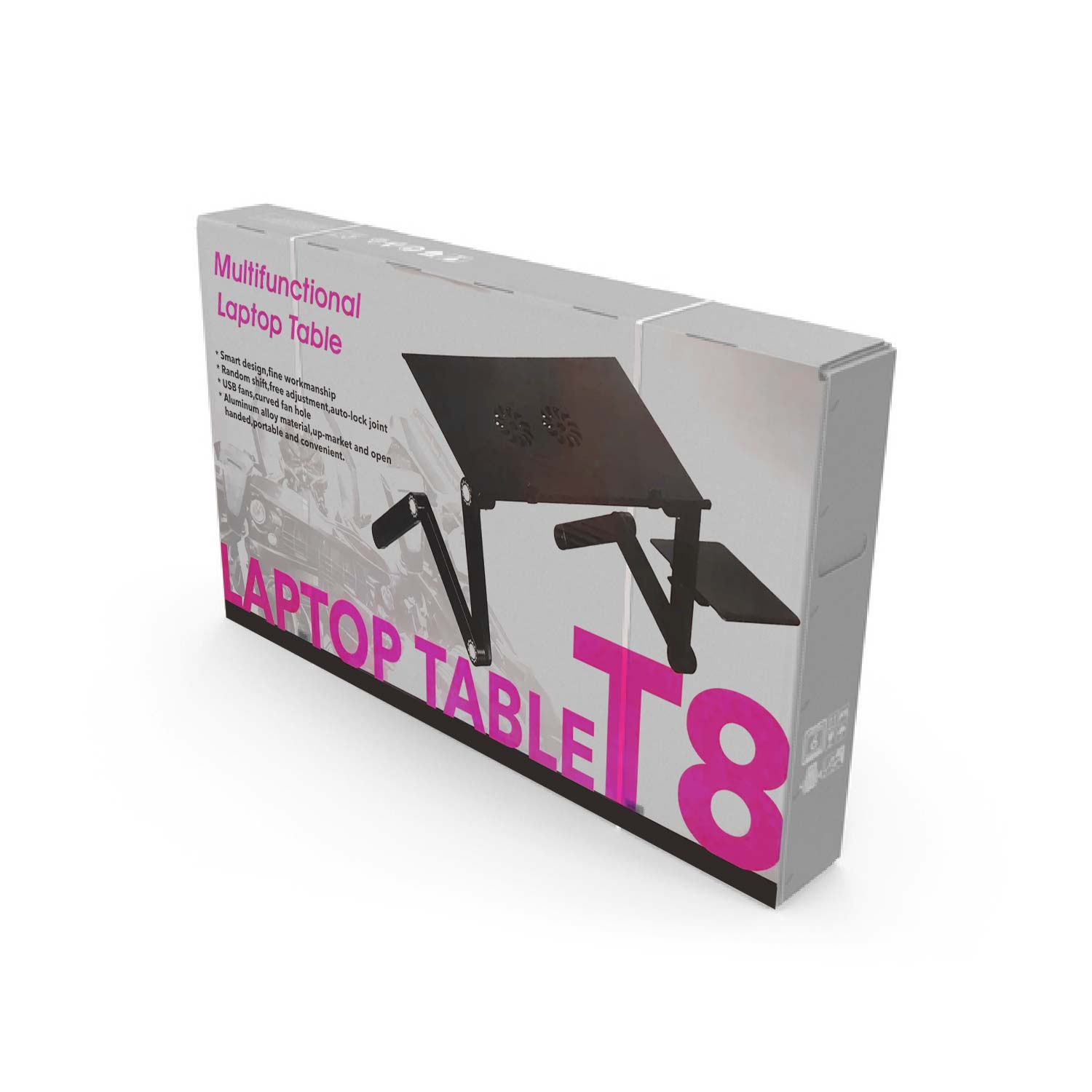 Hunputa Laptop Table T8 Aluminum DeskStandTable | LP22-T8