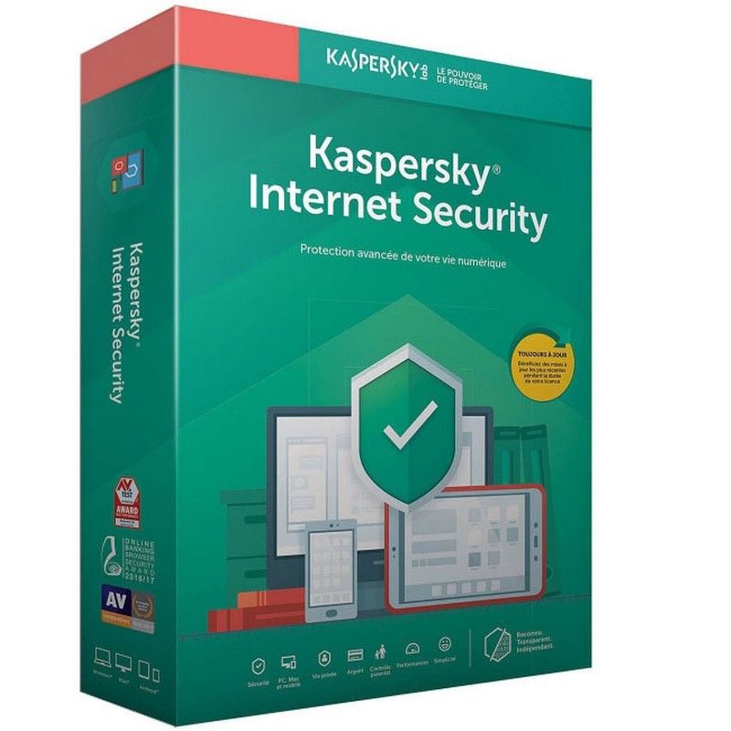 KASPERSKY Internet Security 10 Postes Multi-Devices / 1 an (KL19398BKFS-20MAG)
