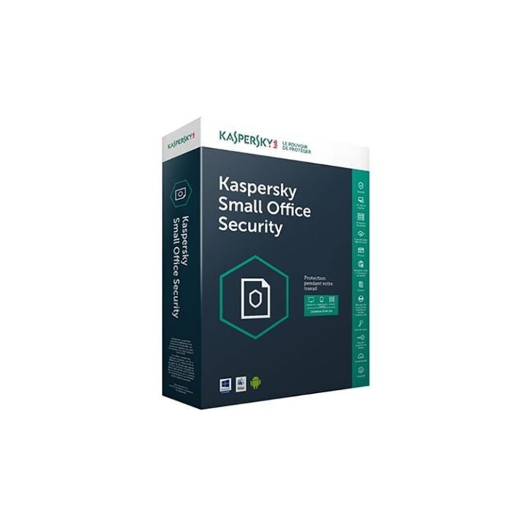 KASPERSKY SMALL OFFICE SECURITY 7.0 - 20 POSTES + 2 SERVEUR (KL45418BNFS-20MWCA)