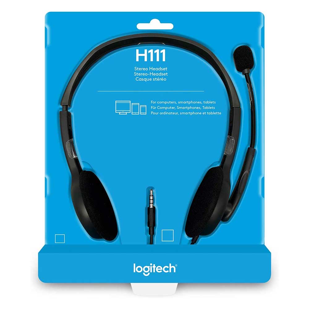 Logitech H111 Stereo Headset Casque (981-000999)