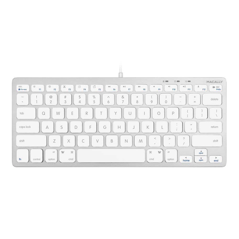 Macally Mini Clavier USB Keyboard | UCSLIMKEYCA