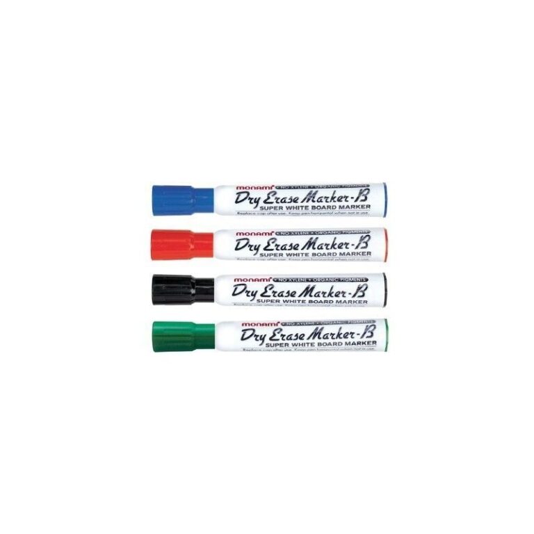 MARQUEURS EFFAÇABLE POUR TABLEAU MON AMI - POCHETTE DE 4 MARQUEURS