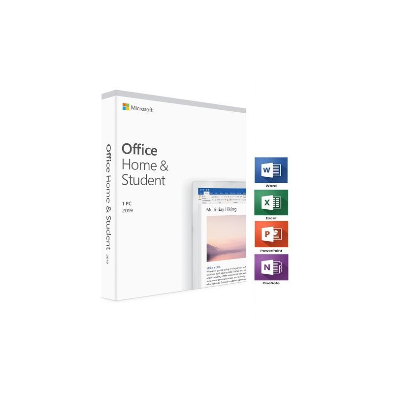 Microsoft Office Famille et Étudiant 2019 pour Windows/MAC - Français (79G-05195)