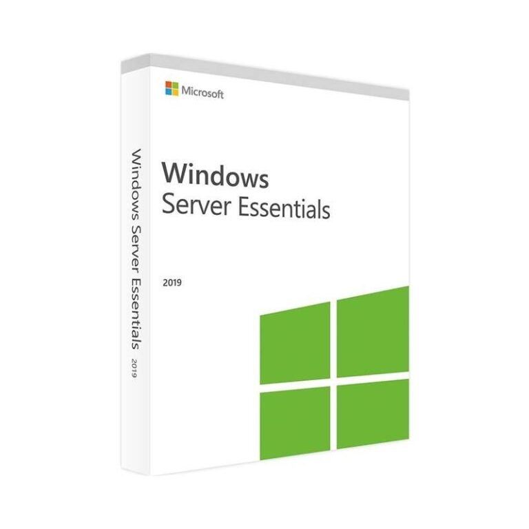 MICROSOFT SERVER 2019 ESSENTIALS 1 SERVEUR 64BI 1PK FR