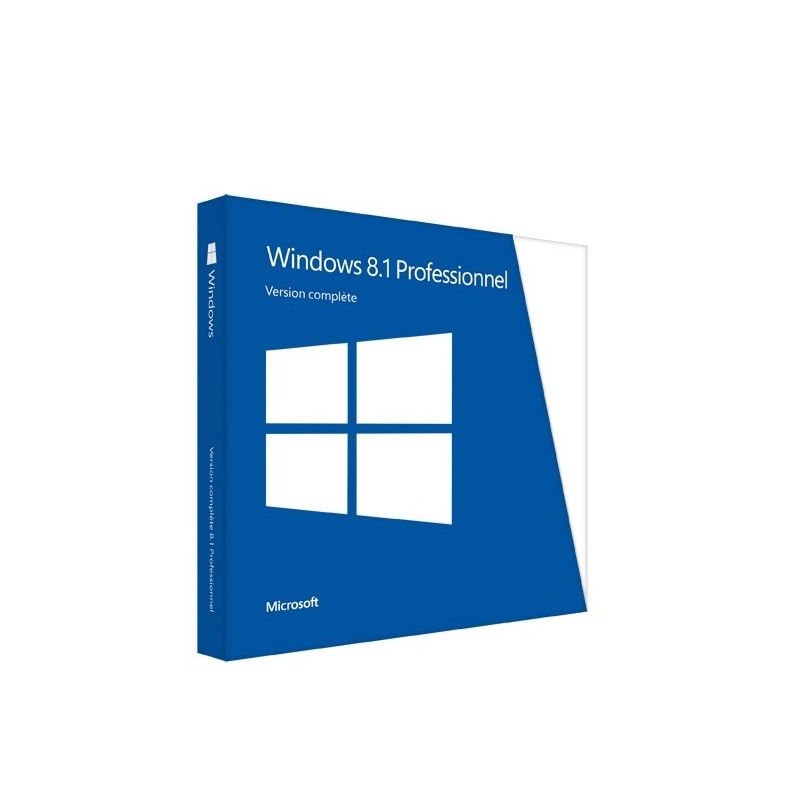 Microsoft Windows Pro 8.1 x64 Bit Français