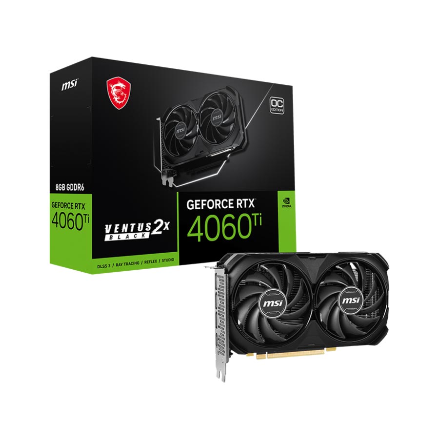 MSI GeForce RTX 4060 Ti VENTUS 2X 8G OC | G406TV2XB8C
