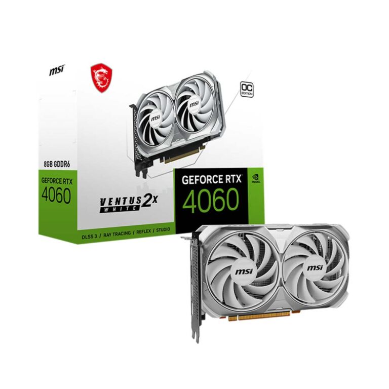 MSI GeForce RTX 4060 VENTUS 2X WHITE 8Gb OC | 912-V516-004