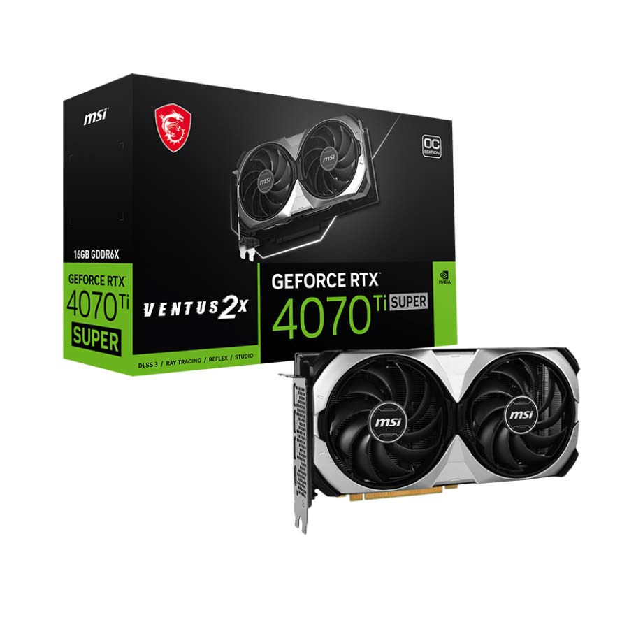 MSI GeForce RTX 4070 Ti SUPER 16Gb VENTUS 2X OC