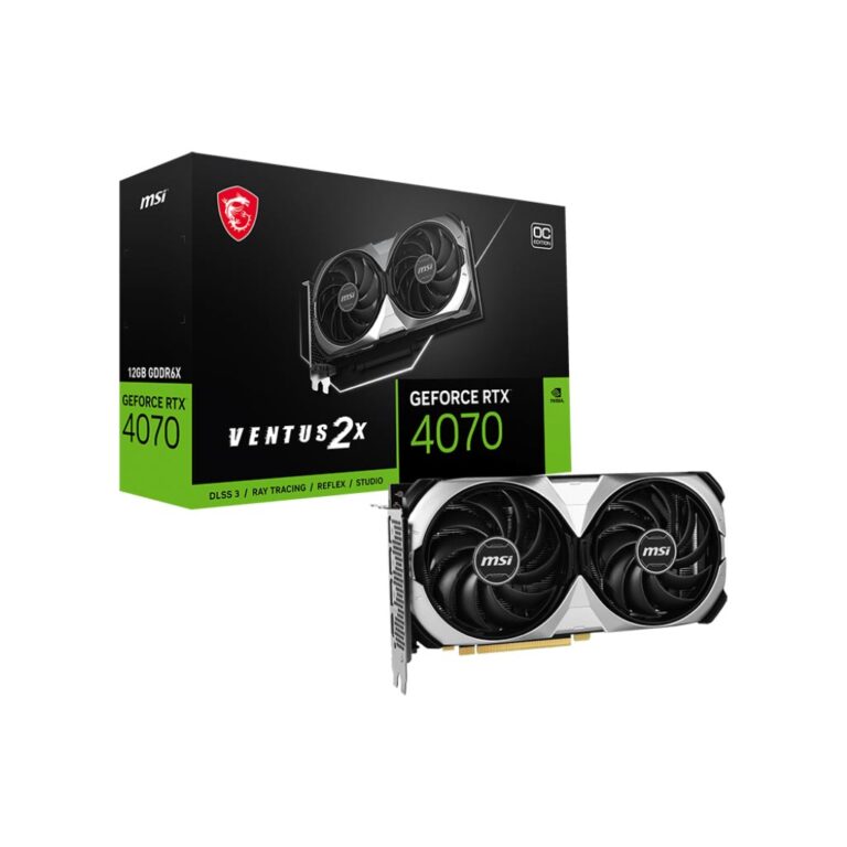 MSI GeForce RTX 4070 VENTUS 2X 12G OC
