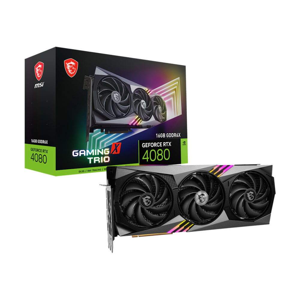MSI GeForce RTX 4080 16Gb GAMING X TRIO