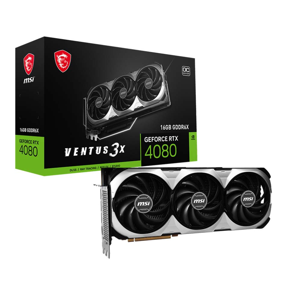 MSI GeForce RTX 4080 16Gb VENTUS 3X OC | OC3XV16