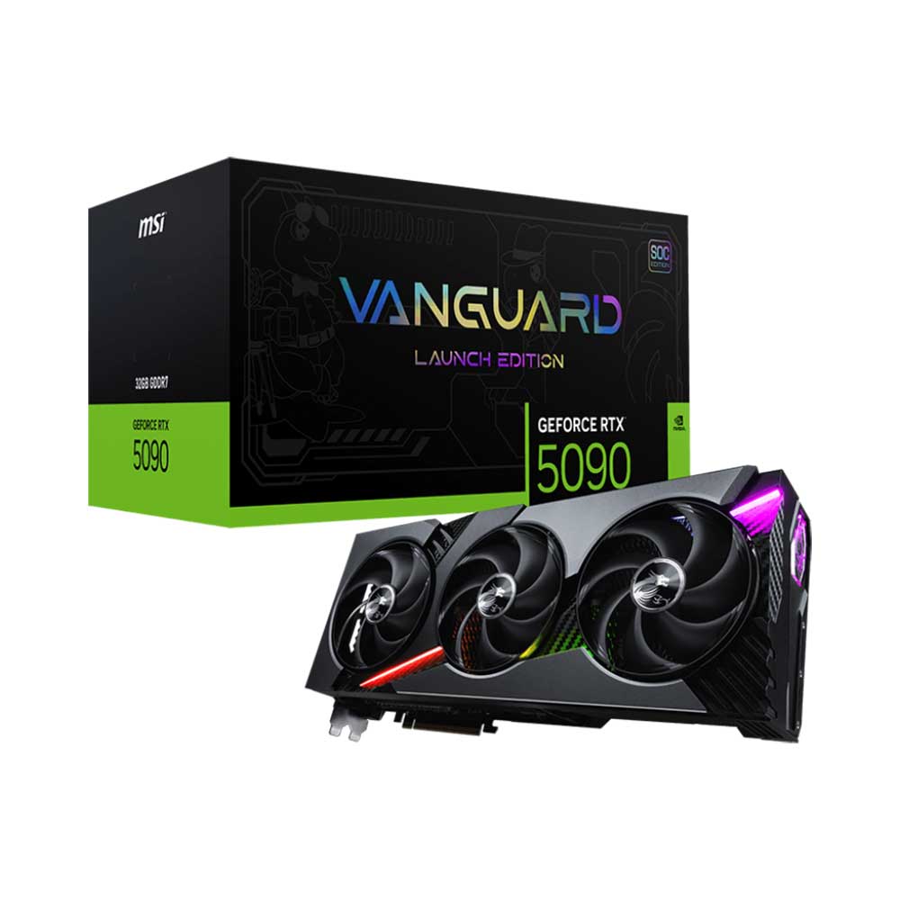 MSI GeForce RTX 5090 32G VANGUARD SOC LAUNCH EDITION | G5090-32VGSL