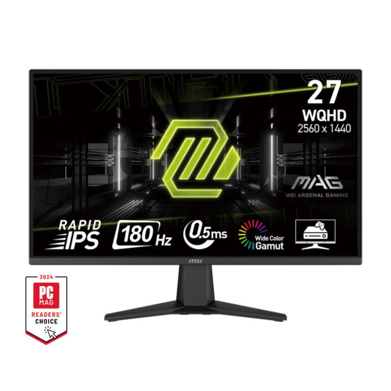 MSI MAG 275QF 27" 180Hz 0.5ms | 9S6-3CE21M-019