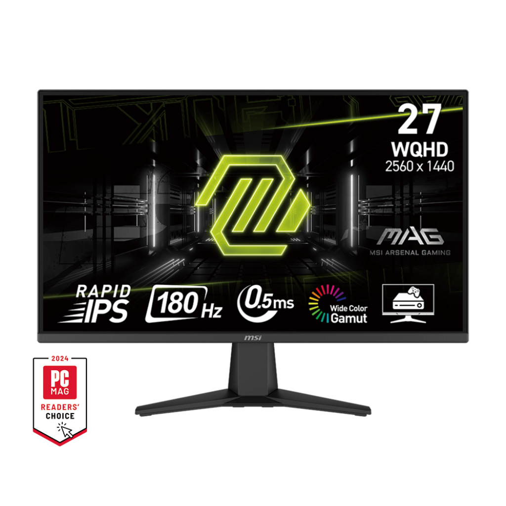 MSI MAG 275QF 27" 180Hz 0.5ms | 9S6-3CE21M-019