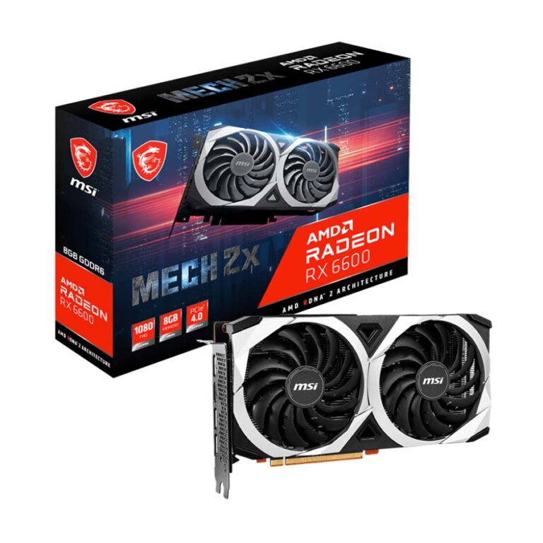 MSI Radeon RX 6600 MECH 2X 8G | V502-035R