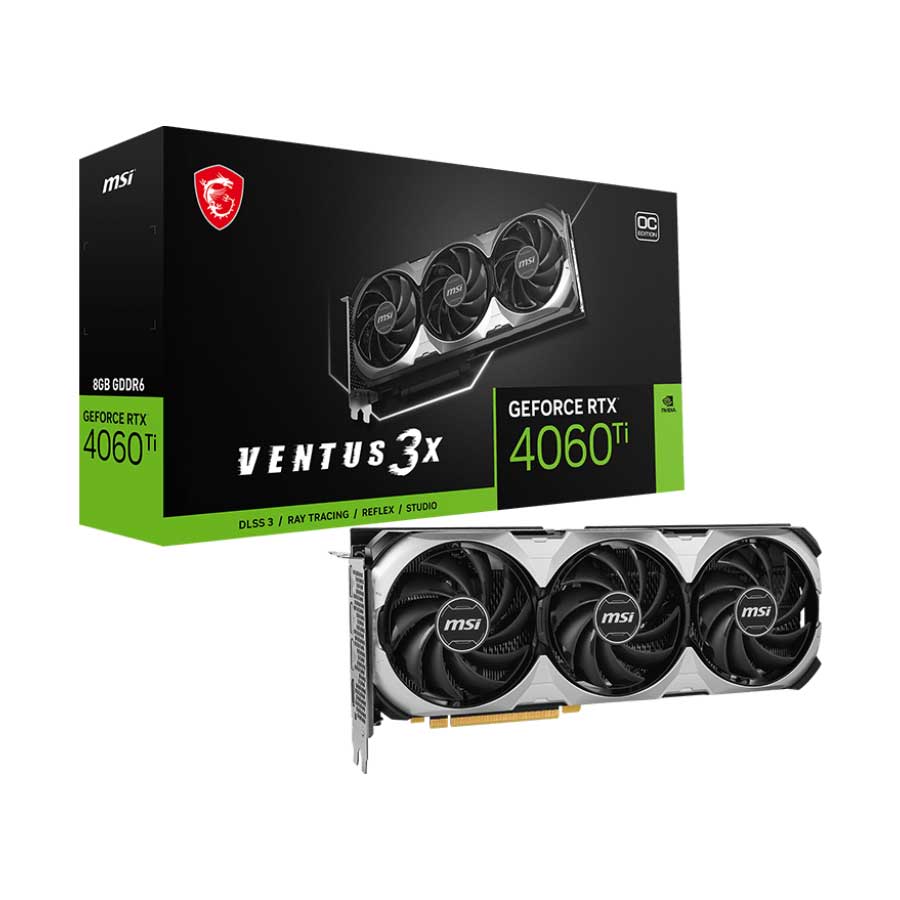 MSI RTX 4060 Ti GeForce VENTUS 3X 8G OC