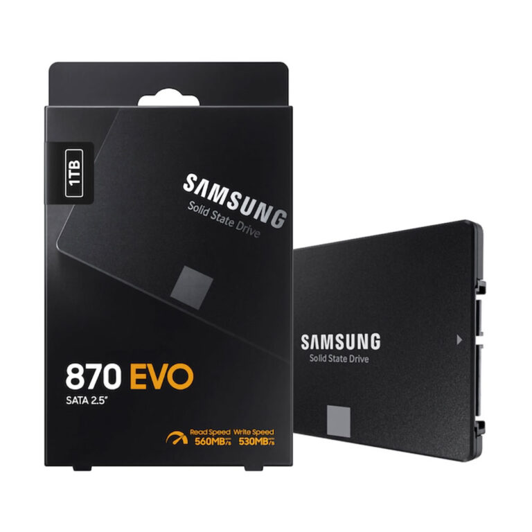 Samsung 870 EVO 1Tb Disque Dur SSD | MZ-77E1T0B/EU