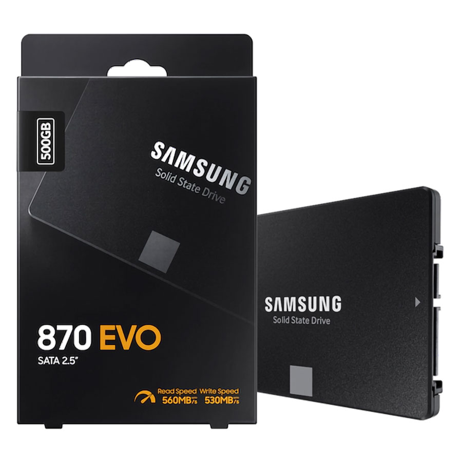 Samsung 870 EVO 500Gb Disque Dur SSD (MZ-77E500B_EU)