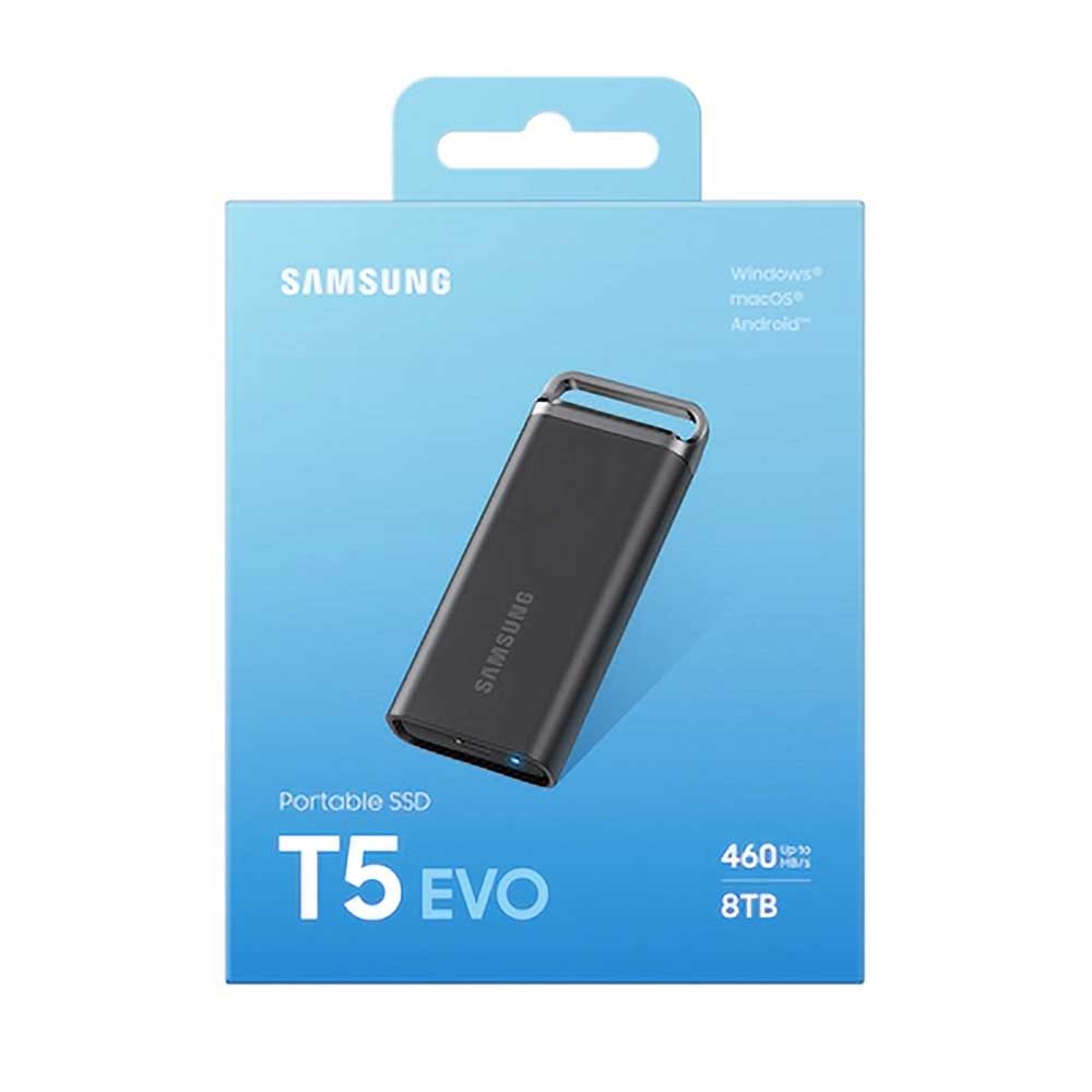 Samsung SSD T5 EVO USB 3.2 8TB Disque Dur | MU-PH8T0S/AM