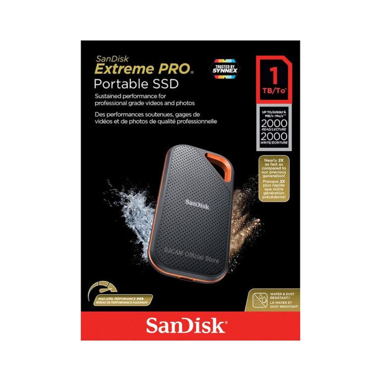 SanDisk Extreme PRO 1Tb Portable SSD | SDSSDE81-1T00-G25