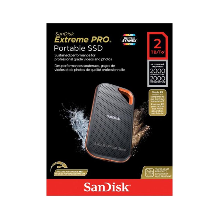 SanDisk Extreme PRO 2Tb Portable SSD | SDSSDE81-2T00-G25