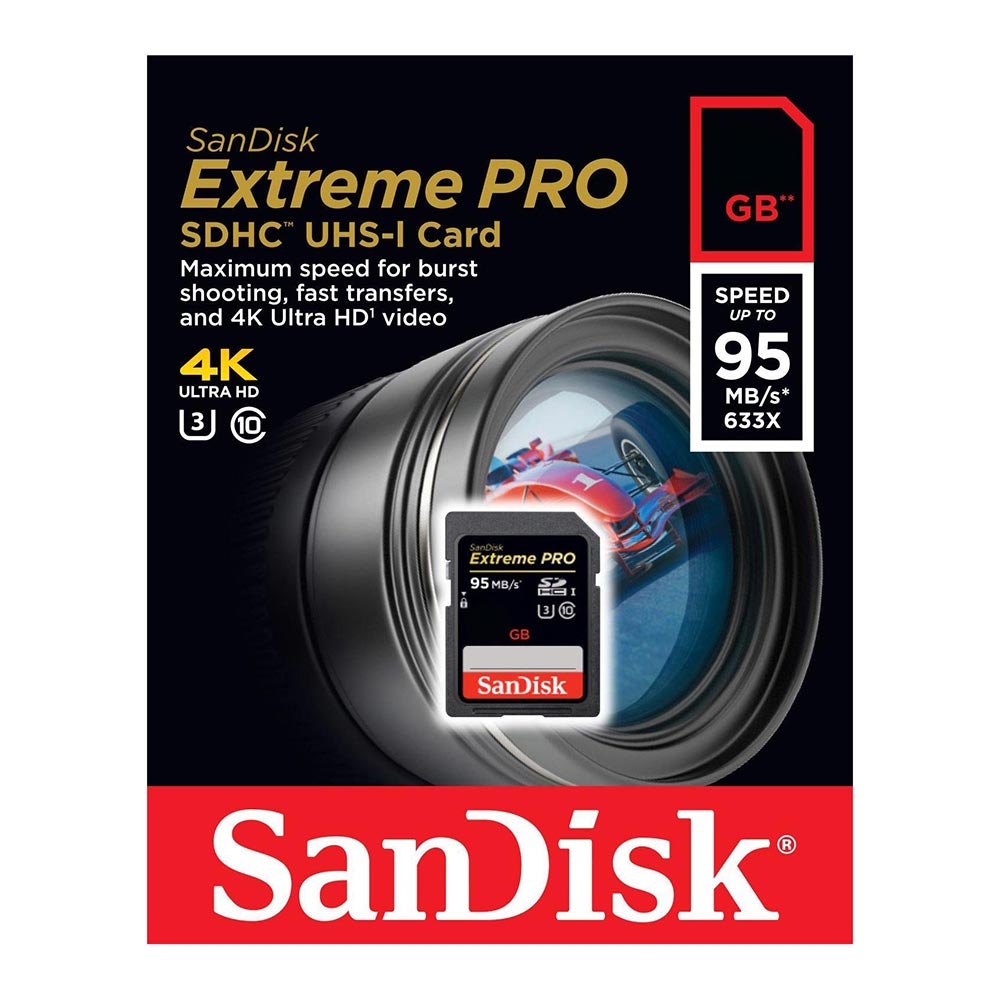 SanDisk Extreme PRO SDHC, SDXC UHS-I Card | SDSDXXO-000G-GN4IN