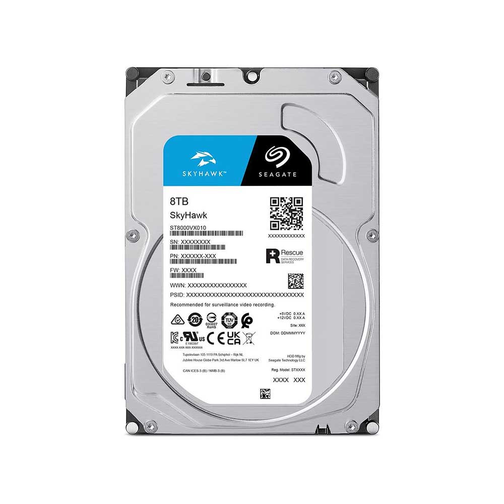 Seagate SkyHawk 8Tb Disque dur | ST8000VX010