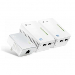 Tplink Extender AV500 2-port Powerline Wi-Fi Extender 3-pack KIT 500 Mbps