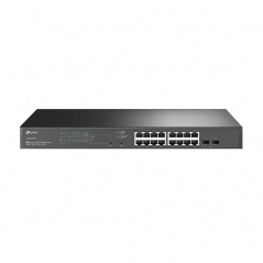 Tplink Smart Switch JetStream 18 ports Gigabit avec 16 ports PoE+